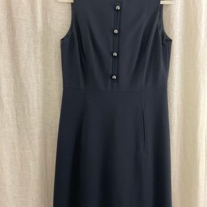 Navy elite tahari dress nwt  size 10
